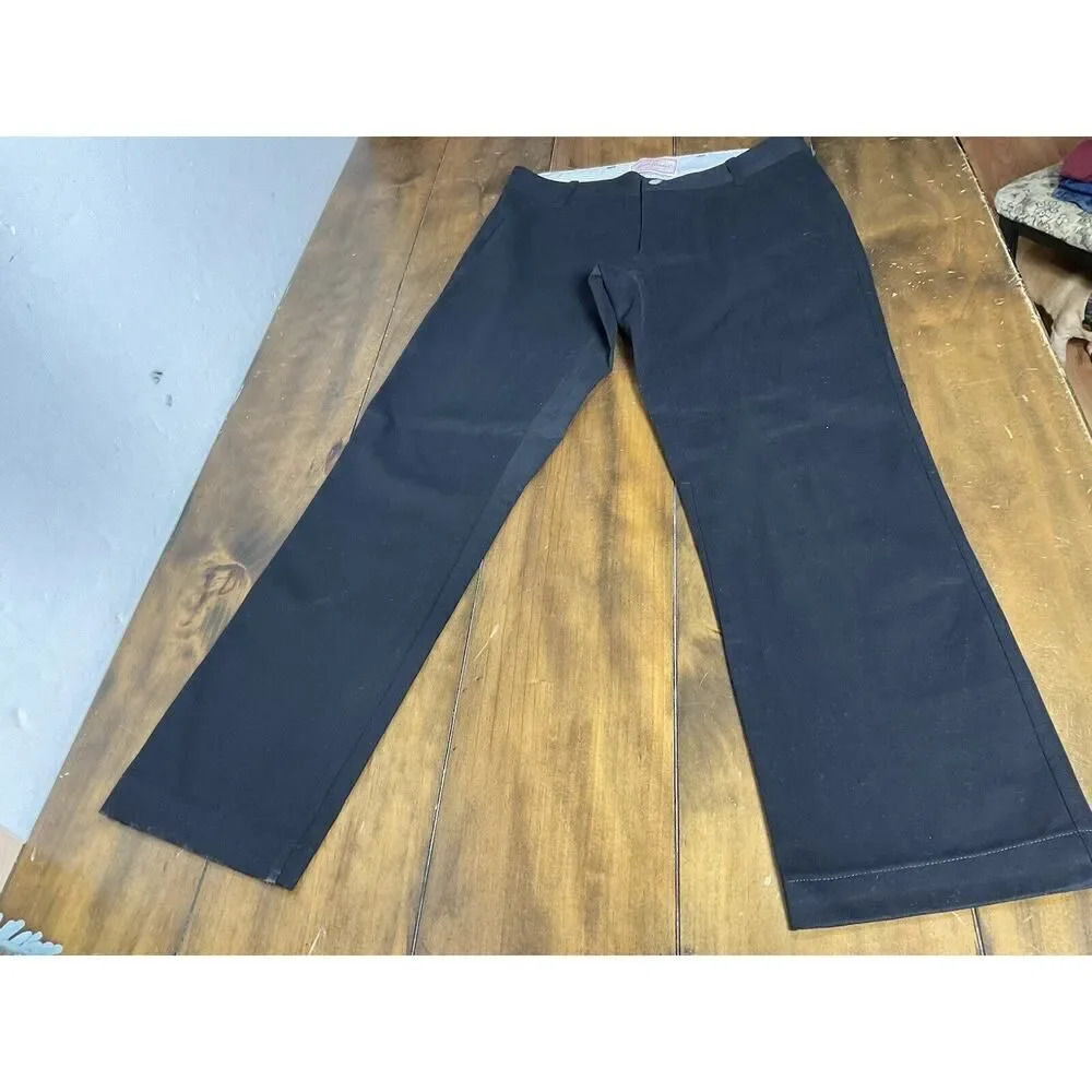 Flint and Tinder Pants Mens Size 30x28 Black Chino Straight Twill USA